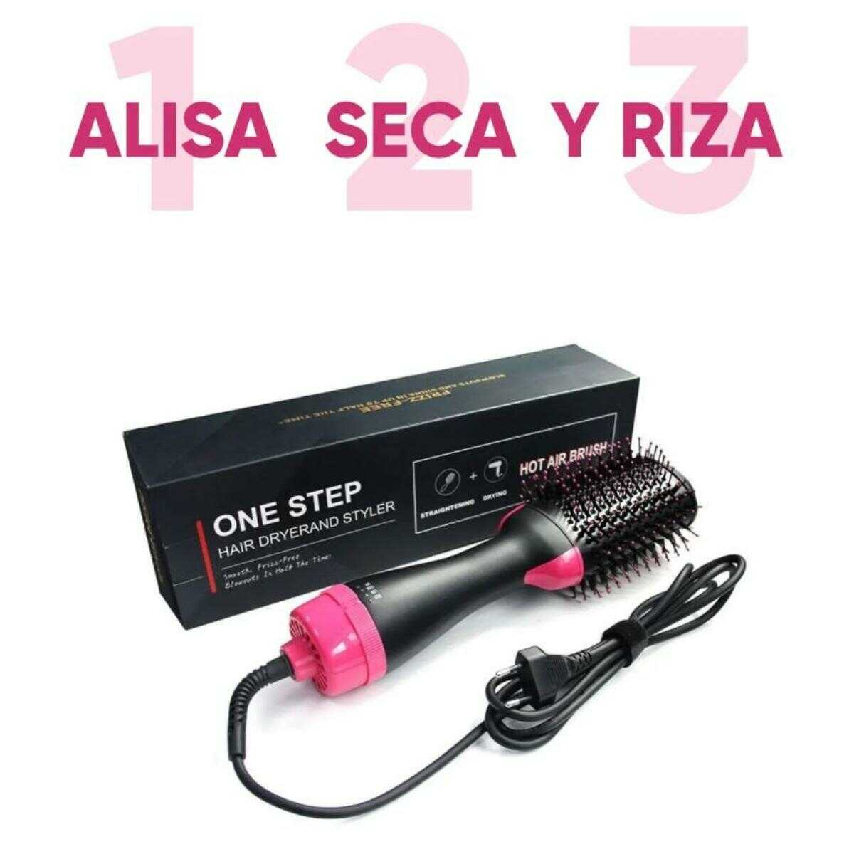CEPILLO SECADOR ALISADOR 3 EN 1 ONE STEP
